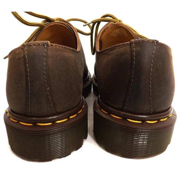 Dr Martens Aztek Crazy Horse 1561 Oxford Shoe Made In England - US Ladies size 7 - Picture 10 of 16